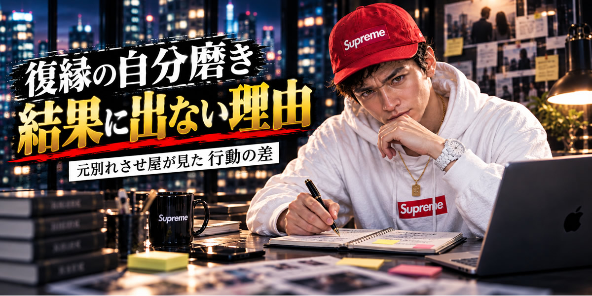復縁の自分磨きが結果に出ない理由｜元別れさせ屋が見た行動の差